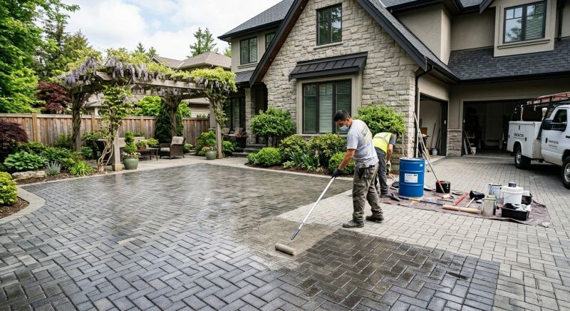 Courtyard Sealing in Seattle, WA
