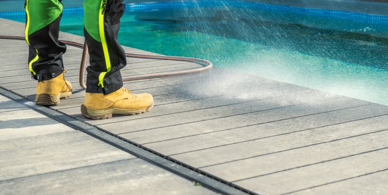 Pool Deck Powerwashing